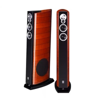 Enceintes de sol DX-5 10 pouces, tour passive HiFi audiophile, cabinet laqué piano, système audio home cinéma haut de gamme