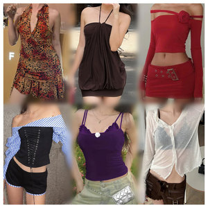 Meilleur prix T-shirt Pantalon Jupe Vente en gros Yozy Cargo Terno Vêtements en stock Ropa De Mujer, Lots mixtes Vêtements de luxe Guangzhou Yozi - Product Image 5