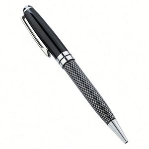 1.0Mm Premium Metal Twist Custom Logo Business Grid Office Stationery Ballpoint <b>Pen</b> - Product Image 1