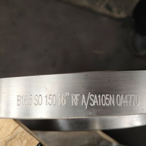 <span class=keywords><strong>ASME</strong></span> <span class=keywords><strong>b16.5</strong></span> Chất lượng cao 16inch cl150 sof RF mặt bích <span class=keywords><strong>a105n</strong></span> Loại sản phẩm Vật liệu mặt bích sa105n 16inch cl150 sof RF mặt bích - Product Image 2