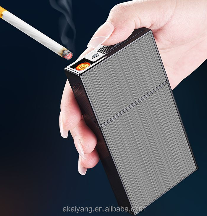 waterproof cigarette box Case, with BIC Lighter 3108C. Clear Waterproof 100s Size