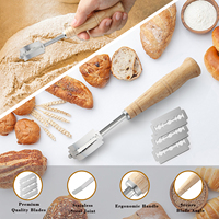 Fournitures de cuisson essentielles Pain au levain artisanal Outil de notation de la pâte boiteuse un couteau de cuisine indispensable pour marquer le pain