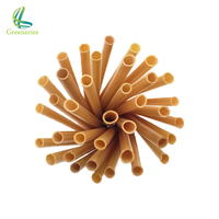 Pailles écologiques personnalisables en paille de blé et de lait, naturelles et biologiques, pour les voyages