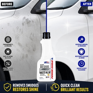 Cire de polissage pour <span class=keywords><strong>voiture</strong></span> Rubwg Colour Magic Black, cire de restauration de couleur <span class=keywords><strong>noir</strong></span> jais pour voitures foncées, cire de polissage pour peinture de <span class=keywords><strong>voiture</strong></span> dissimulant les rayures 500ml - Product Image 6