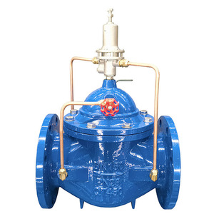 Válvula Reductora de Presión 500X de 1 Pulgada con Brida para Control Hidráulico de Agua - Product Image 1