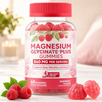 Gummies de glycinate de magnésium à marque privée pour le soutien immunitaire en voyage et au travail - Usage adulte