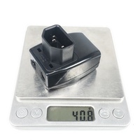 Adaptateur secteur 3 en 1 10A C14 mâle IEC vers C13 femelle PDU/UPS C13 universel femelle AU/US/UK/EU Prise de conversion spéciale
