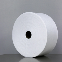 Rouleau de tissu non tissé en coton élastique Spunlace Recyle écologique personnalisé pour la matière première d'essuyage humide