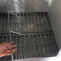 Congélateur à glace sous-monté 400 litres Équipement de restaurant Marchandiseur de glace extérieur Bac à glace mobile