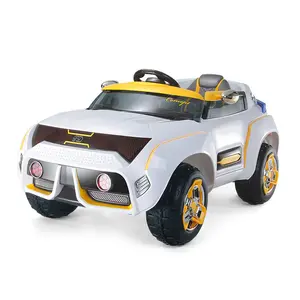 MP3-Buchse cooles Licht wiederauf ladbare Großhandel RC Fahrt auf Spielzeug Kinder Elektroauto/2.4G RC Doppel antrieb Kinder auto 12V