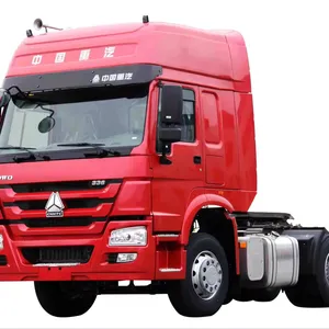 ราคาถูกใช้รถบรรทุกรถแทรกเตอร์ HOWO 6X4 371HP หัวพ่วงคุณภาพดีที่สุด