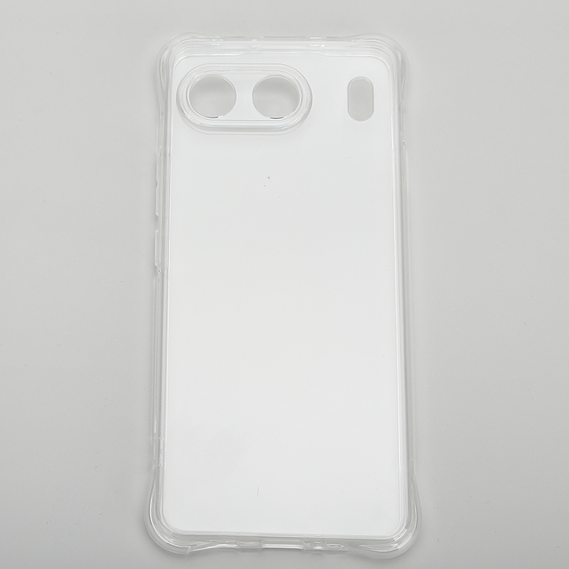 Plain Soft TPU Shockproof Bumper Clear Back Cover for Oneplus Nord 4 5G