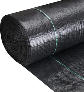 Malla Antihierbas de <span class=keywords><strong>Tela</strong></span> de PE Recubierta, Ligera, Resistente a los Rayos UV, Impermeable, Duradera, <span class=keywords><strong>para</strong></span> Jardinería, Paisajismo, Cobertura del Suelo, Uso en Exteriores - Product Image 1