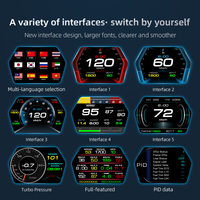 Nuevo HUD para Vehículo, Pantalla Head-Up Display P17, GPS para Auto, HUD para Autos Usados
