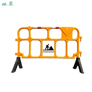 Barrera de Control de Multitudes de HDPE Amarillo, Resistente, con Protección IP65, L1600xH1000mm, para Eventos de Hotel, Conciertos, Protección Contra Choques, Suministro de Fábrica - Product Image 5
