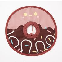 Collier de protection mignon pour chat, idéal pour la cicatrisation des plaies, collier élisabethain réglable anti-morsure pour animaux de compagnie