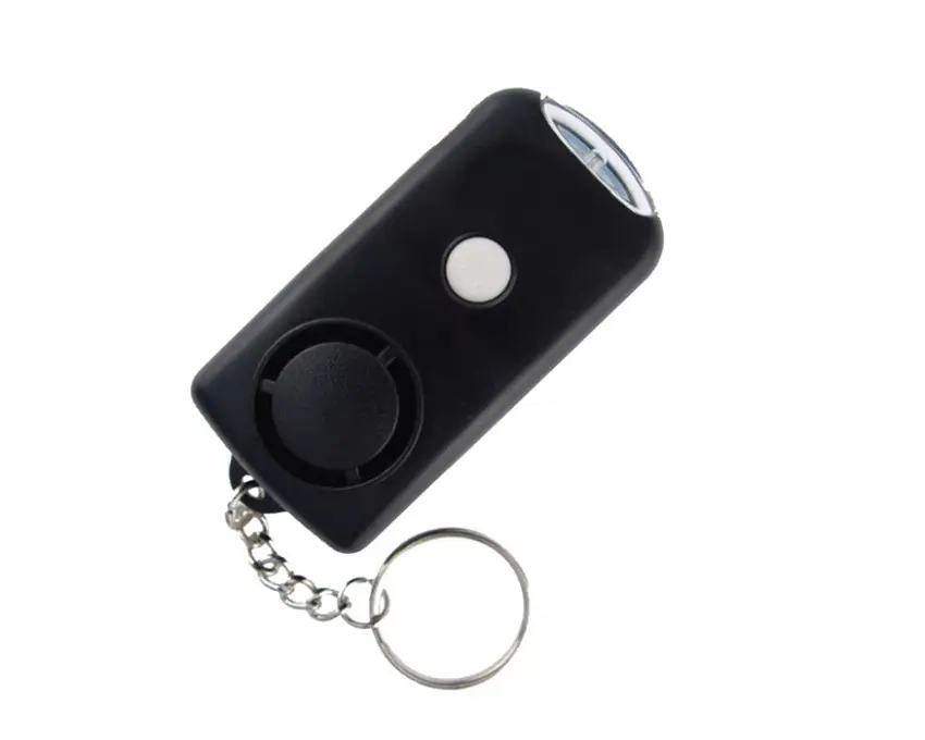 Factory Supply Self-Defense Personal Attack Alarm Person Emergency Safety Alarm Keychain with LED Lights Personal Security Alarm