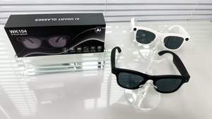 Wk104 Smart Glasses 800W Camera Anti-shake HD 1080P AI Simultaneous Translation Call Voice Activation Noise Reduction BT Glasses - Product Image 5