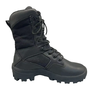 Botas Tácticas de Entrenamiento TSB910 para Hombre, Personalizadas, de Seguridad, Modelo BTM, Botas Largas Negras para Bosque - Product Image 4
