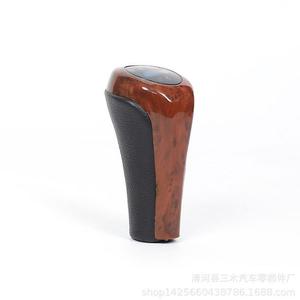 Bmw Car Gear <b>Knob</b> Leather Wood Grain Ergonomic <b>Shift</b> <b>Knob</b> For E30 E32 E36 E46 E39 E34 Z3 - Product Image 3