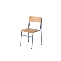 Bureau et chaise d'école individuels économiques en bois, conformes aux normes ISO, modernes et confortables, pour usage en atelier