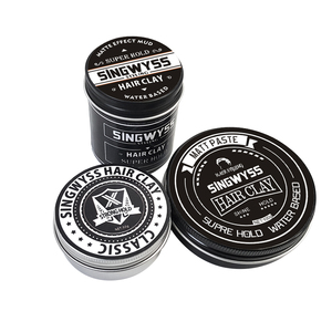 Argila cabelo Estilo Long-lasting Tipo Seco Argila Nova Cera de Cabelo Descartável Forte Modelagem - Product Image 4