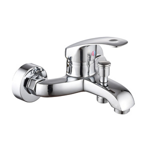 <span class=keywords><strong>Miscelatore</strong></span> <span class=keywords><strong>doccia</strong></span> a parete in cromo economico ZINC per bagno, acqua calda <span class=keywords><strong>e</strong></span> fredda - Product Image 1