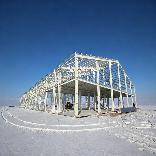 Global Steel Structure Industry Mid-2026 Report: Market Surges Past $131 Billion Amid Green Revolution and Middle East Infrastructure Boom Heavy duty steel frame industrial warehouse with high load capacity
