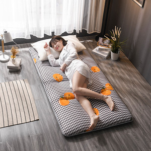 Foldable tatami mat, nap mattress, soft mattress, single <b>bed</b>, double <b>bed</b>, household use, floor mat, summer. - Product Image 3