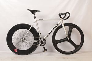 Bicicletta da Corsa SNM100 con Telaio in Lega di Alluminio, Freno a Doppio Disco, Capacità di Carico 150kg, Ingranaggio Fisso - Product Image 6