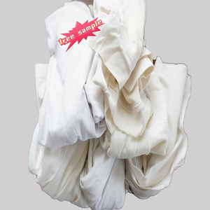 ボックスオブホワイトコットンラグ25 Lbsホワイトコットンラグシャツ,塗装クリーニング用ワイパー100コットン10 LB 50LB Tシャツラグ - Product Image 5