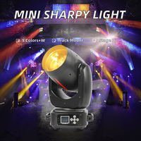 Mini Sharpy Beam 200w 200 Spot, Luz Móvil LED para DJ, Discotecas, Bares, Bodas, Espectáculos y Eventos, DMX512 IP20