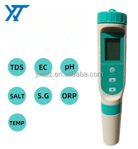 Prix usine testeur de qualité de l'eau multifonctionnel numérique 7 en 1 TDS EC salinité S.G ORP température PH mètre pour Aquarium - Product Image 3