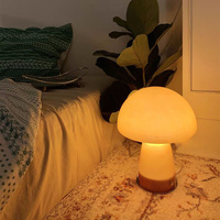 Lampe de bureau LED en bois massif orange vintage rétro Lingmeng, lampes de nuit créatives coréennes, lampe de chevet en métal à piles pour chambre à coucher