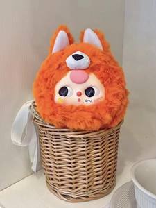 Authentique Baby Three Take Me Out Porte-clés en peluche avec visage en émail et pochette zippée, Boîte mystère, Cadeau - Product Image 4