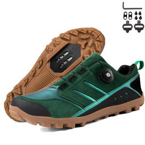 Calzado de Ciclismo de Montaña sin Bloqueo, Suela Dura, Zapatos Casuales <span class=keywords><strong>MTB</strong></span> para Uso en Exteriores, <span class=keywords><strong>Zapatillas</strong></span> de Ciclismo Antideslizantes de Alta Velocidad - Product Image 5