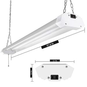 Système de rail linéaire LED ETL DLC à montage en surface, 4 pieds, 40W, 4500lm, pour éclairage de magasin, bureau, garage, connectable - Product Image 6