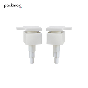 Square head, built-in threaded switch, 24-tooth PP plastic lotion <b>pump</b> head for conditioner, <b>shampoo</b> & shower gel - Product Image 4