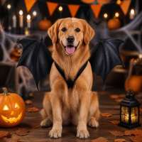 Ailes en tissu pour animaux de compagnie pour Halloween, accessoires de costume mignons et ajustables pour chiens et chats, pour les fêtes costumées