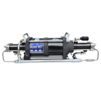 Booster de gaz pneumatique similaire à la pompe de test de pression d'azote pneumatique Haskel dans l'injection automobile