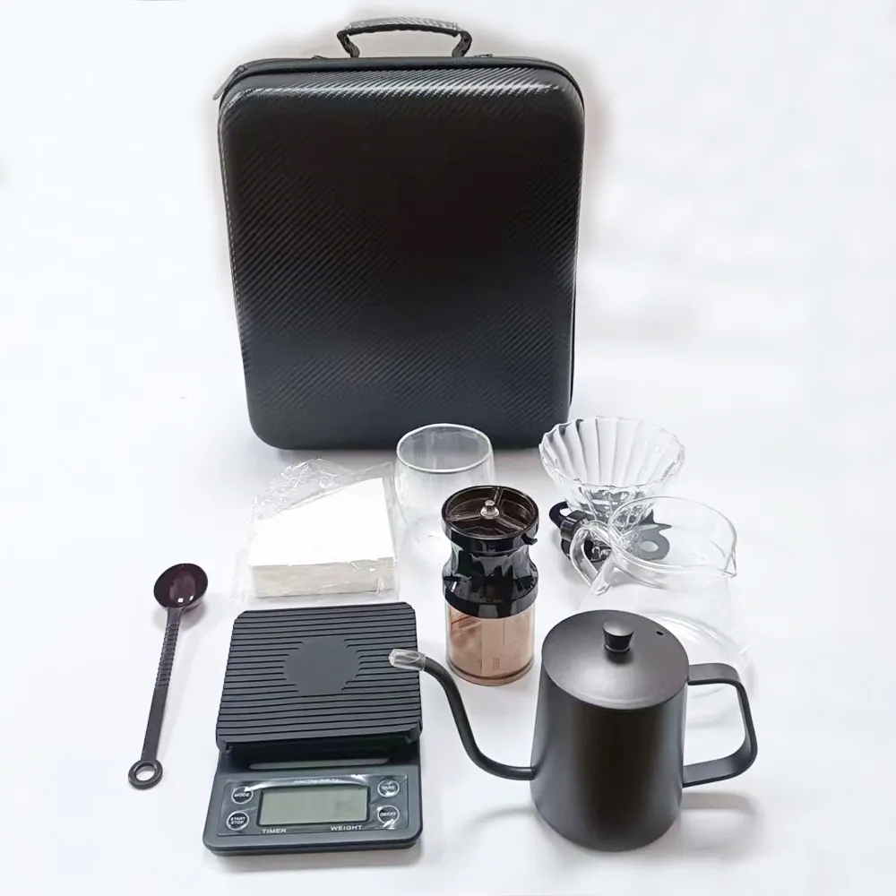 Hot sale coffee tools V60 coffee travel bag pour over coffee set