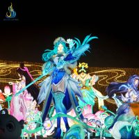 Fournisseur de lanternes pour festivals lumineux thématiques, concepteur et fabricant de spectacles de lanternes culturelles en plein air pour parcs à thème