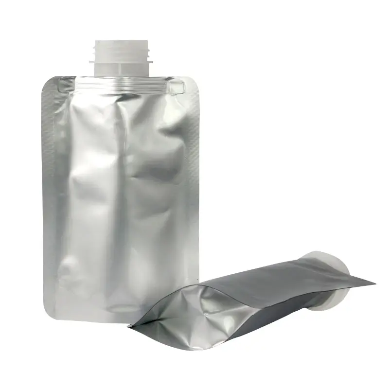 Custom印刷アルミ箔ジッパースパウトパウチ袋液体包装