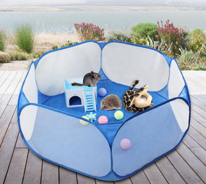 Hot Seal Manufacturers Wholesale Pet Fence Scratch-Resistant Cat Dog Rabbit <strong>Cage</strong> Modern Nest Delivery Room Foldable PE <strong>Hamster</strong> - Product Image 2