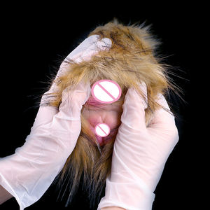 GEEBA Drop Shipping Tier Masturbation Cup für Männer <span class=keywords><strong>Sex</strong></span> Massage Plüsch Affe Arsch Form Mastur bator Künstliche Tasche Muschi - Product Image 5