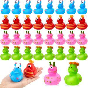 Patito Flotante de Baño de 2 Pulgadas, Temática Festiva, para Rellenar Bolsas de Regalo de Cumpleaños, Monster Fun - Product Image 1