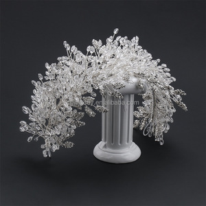 <span class=keywords><strong>Applique</strong></span> florale 3D en fil de <span class=keywords><strong>laiton</strong></span> à coudre avec strass en <span class=keywords><strong>verre</strong></span> cristal, grande fleur, pierres de couture en strass pour robes et artisanat - Product Image 4