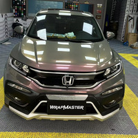 Film de protection de carrosserie de voiture WRAPMASTER 1,52*15m TPU auto-cicatrisant, gris fantôme ciel étoilé, PPF, changeant de couleur, anti-rayures