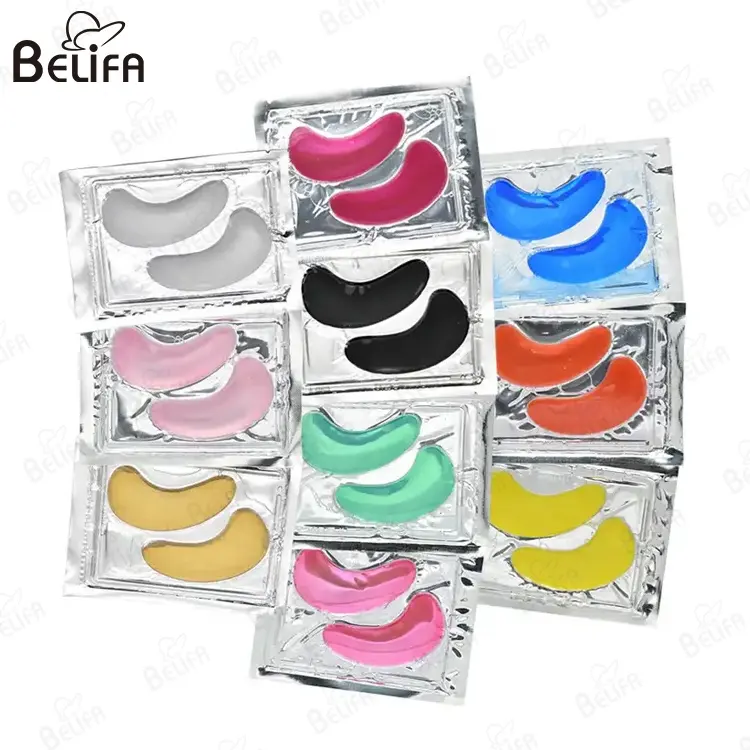 Private Label Beauty Facial Skin Personal Care Anti Aging Moisturizing Golden Collagen Eye Mask For Dark Circles And Puffiness