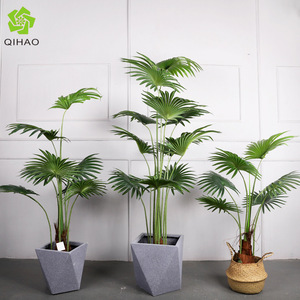 <b>Artificial</b> Fan Palm <b>Tree</b> Large Size Realistic Decorative Plant For Home Wedding Props - Product Image 5